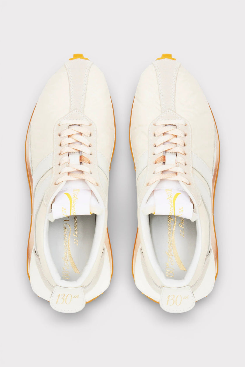 Lanvin Nylon Bumper Sneaker 130. Jubiläum Beige