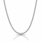 Luxe 3mm Moissanite Tennis Chain necklace