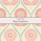 Laura Ashley Silver Katya Sunflowers Necklace