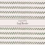 Laura Ashley Fashion Leaf Border Necklace