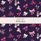 Laura Ashley Silver Kids Milda Bow Stud Earrings