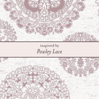 Laura Ashley Fashion Powley Lace Hoop Earrings