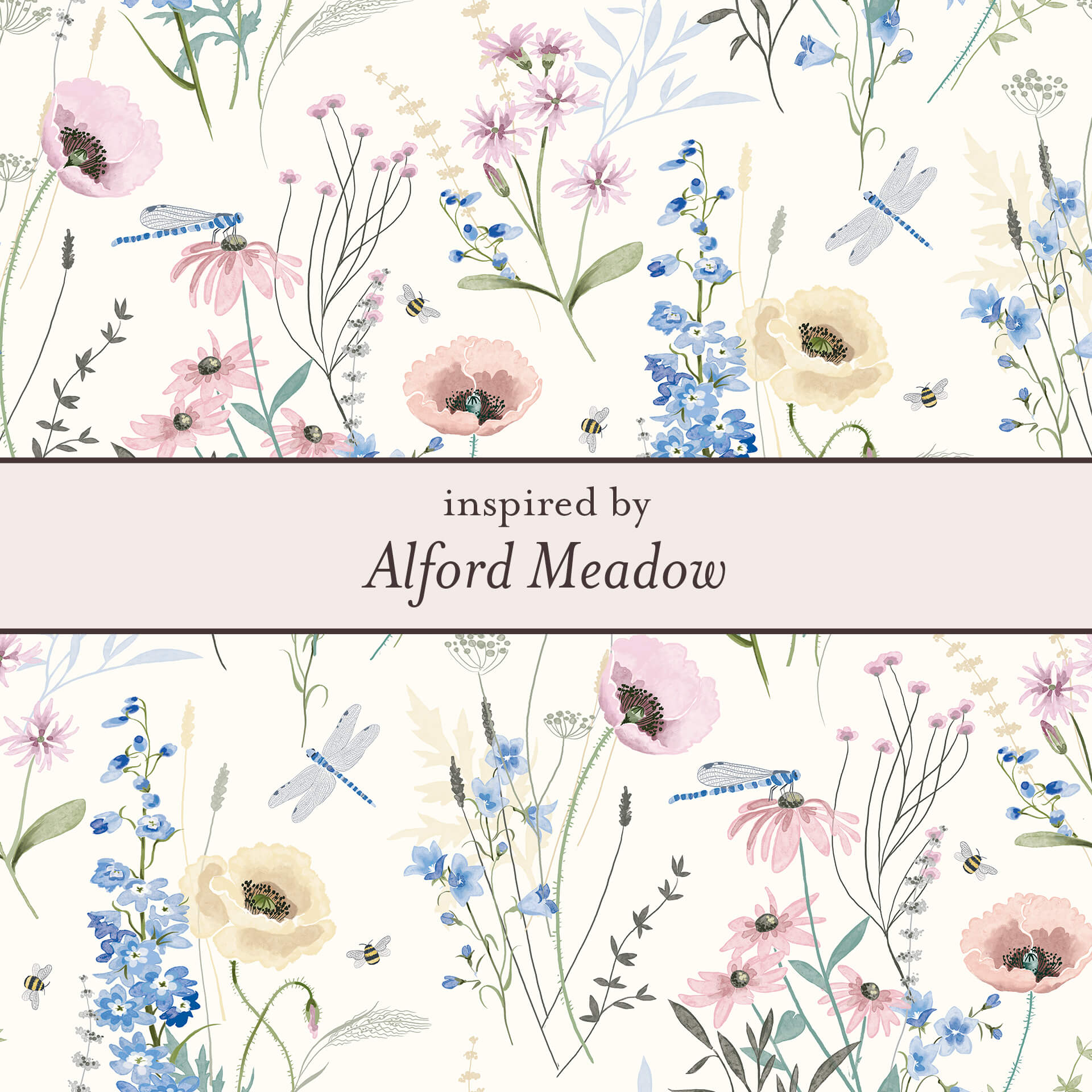 Laura Ashley Silver Alford Meadow Light Amethyst Earrings