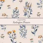 Laura Ashley Silver Farlington Flowers Necklace