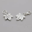 Ivy Leaf Silver Charm