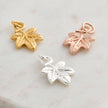 Ivy Leaf Silver Charm