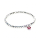 Ruby July Birthstone Bracelet