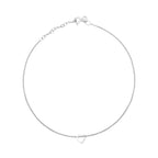 Beginnings Slip-On Heart Anklet