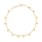 Beginnings Mini Disc Ankle Chain