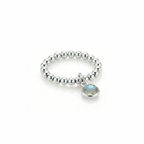 Labradorite Birthstone Ring