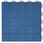 Padel Court System with Court Markings