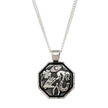 Good Luck Symbols Personalised Silver Necklace