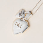 Beginnings Large Silver Heart Locket