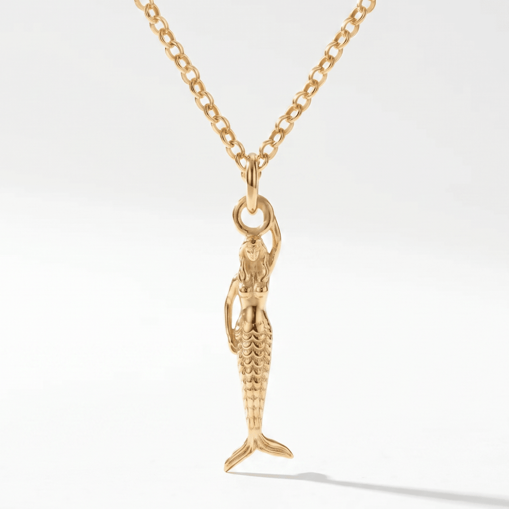 Collier Maxi Sirène Doré - Zennor