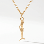Collier Maxi Sirène Doré - Zennor
