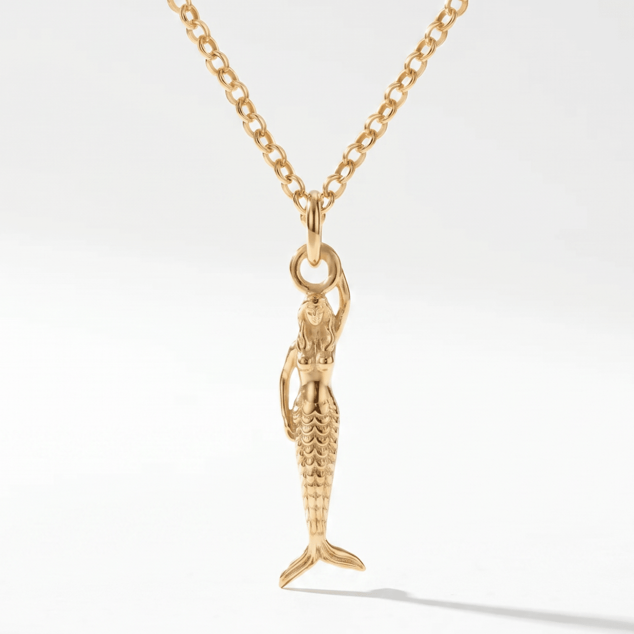 Collier Maxi Sirène Doré - Zennor