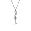 Mini Mermaid Silver Necklace - Zennor