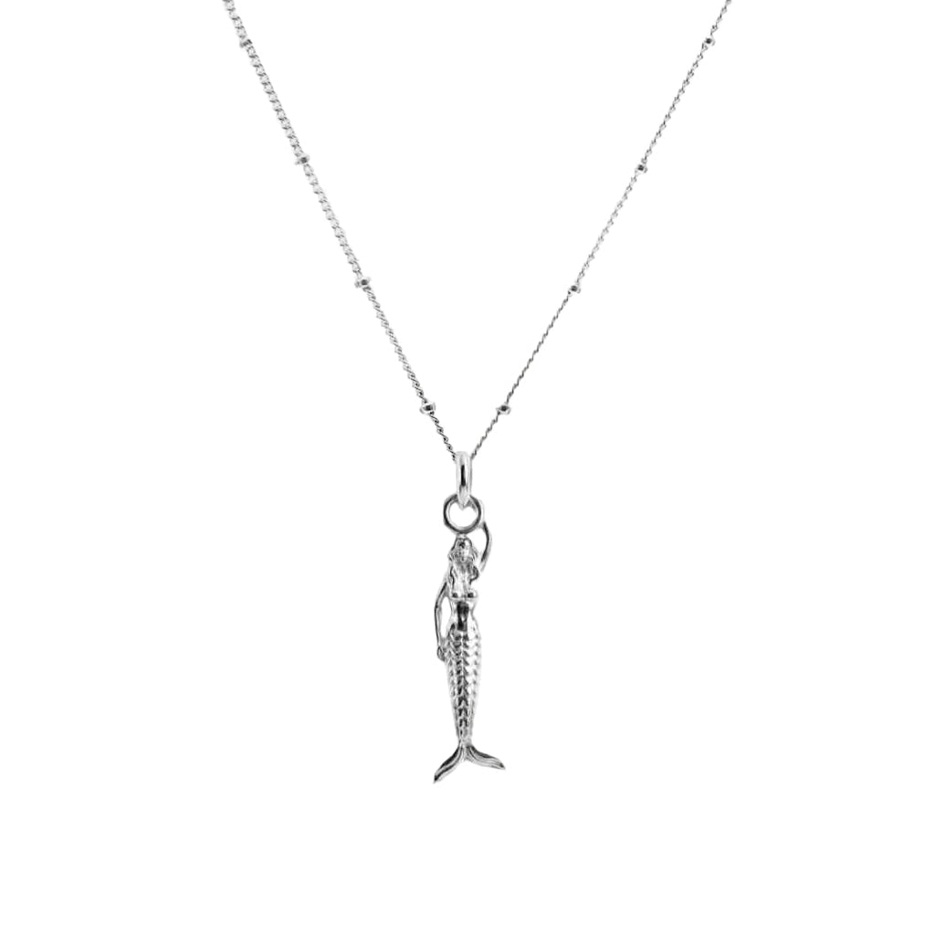 Minicollar de sirena plateado - Zennor