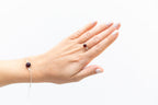 ESSENTIALS Cherry Amber Link Chain Bracelet