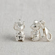 Mouse Silver Charm