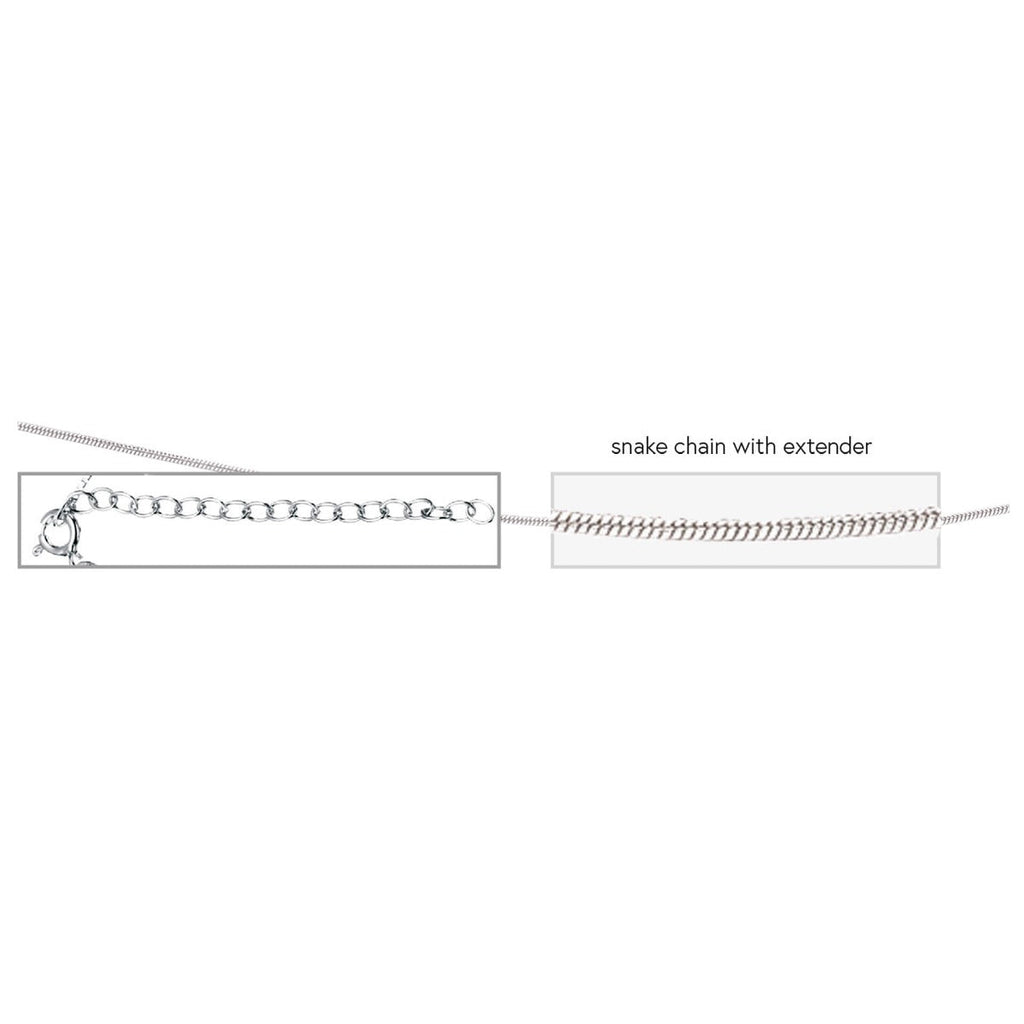 Beginnings Snake Chain with Extender 41cm-46cm