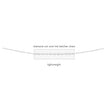 Beginnings Diamond Cut Oval Link Chain