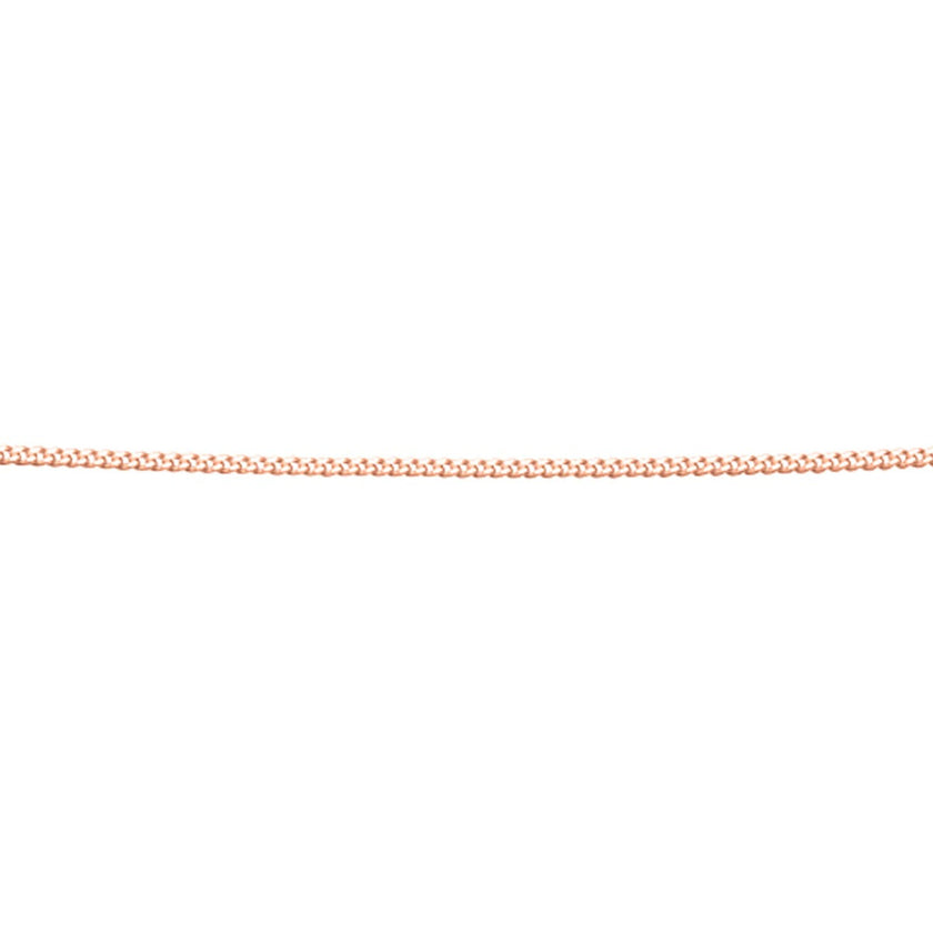Beginnings Diamond Cut Curb Chain with Extender