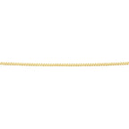 Beginnings Diamond Cut Curb Chain with Extender