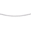 Chaîne Belcher Plaqué Rhodium Beginnings avec Rallonge 56cm-61cm
