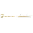 Beginnings Plated Curb Chain with Extender 56cm-61cm