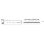 Beginnings Snake Chain with Extender 41cm-46cm