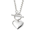 Beginnings Ball Chain Necklace with Heart Tag
