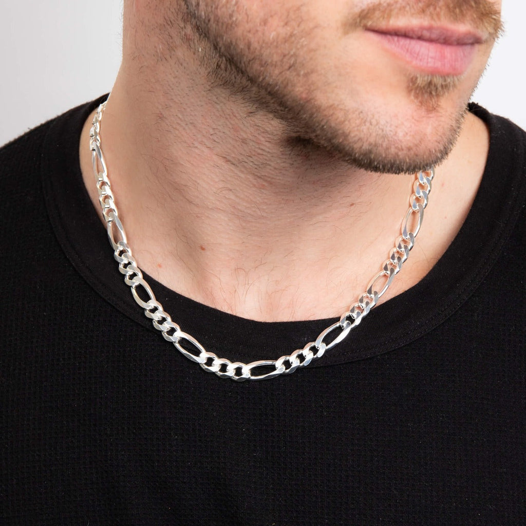 Beginnings Heavyweight Figaro Chain Necklace 51cm
