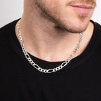 Beginnings Heavyweight Figaro Chain Necklace 51cm