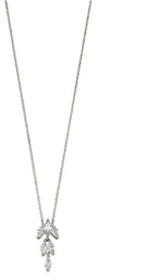 Beginnings Cubic Zirconia Marquise Pendant