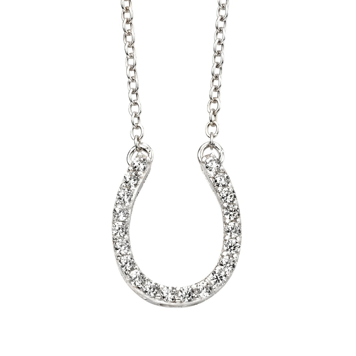 Collier fer à cheval Beginnings avec zircone cubique 42-47cm