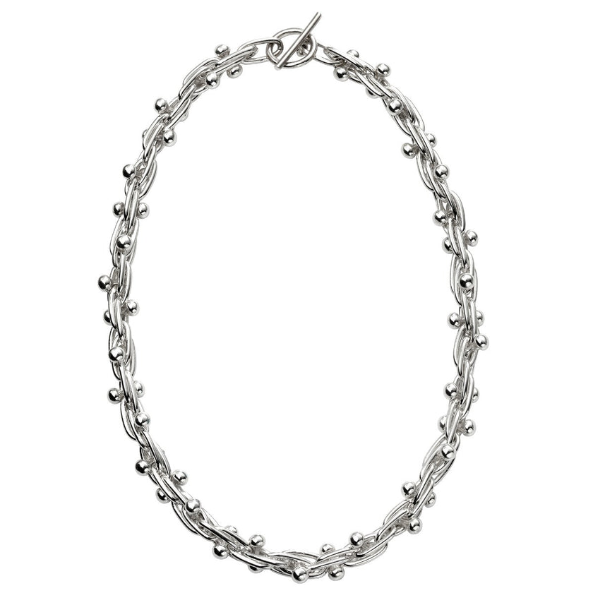 Beginnings Mexican Style Ball and Bar Necklace