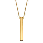 Beginnings Vertical Bar Necklace