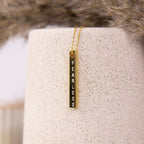 Beginnings Vertical Bar Necklace