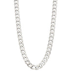 Fred Bennett Heavyweight Diamond Cut Curb Chain Necklace