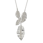 Beginnings Multi Leaf Drop Necklace