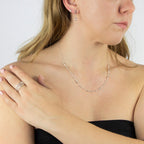 Beginnings Flower Bud Station Necklace