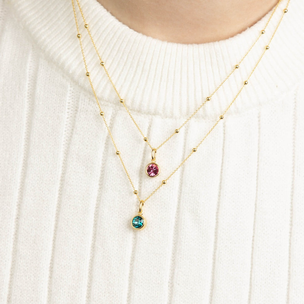 Beginnings Crystal Birthstone Charm