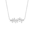 Diamonfire Multi Baguette Necklace