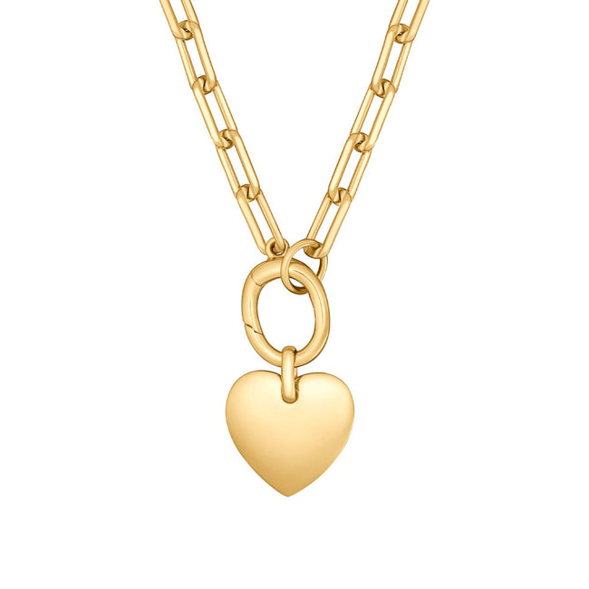 Beginnings Open Link Charm Carrier Necklace