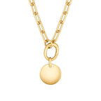 Beginnings Open Link Charm Carrier Necklace