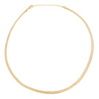 Beginnings Flat Herringbone Chain Necklace
