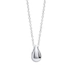 Beginnings Solid Teardrop Necklace