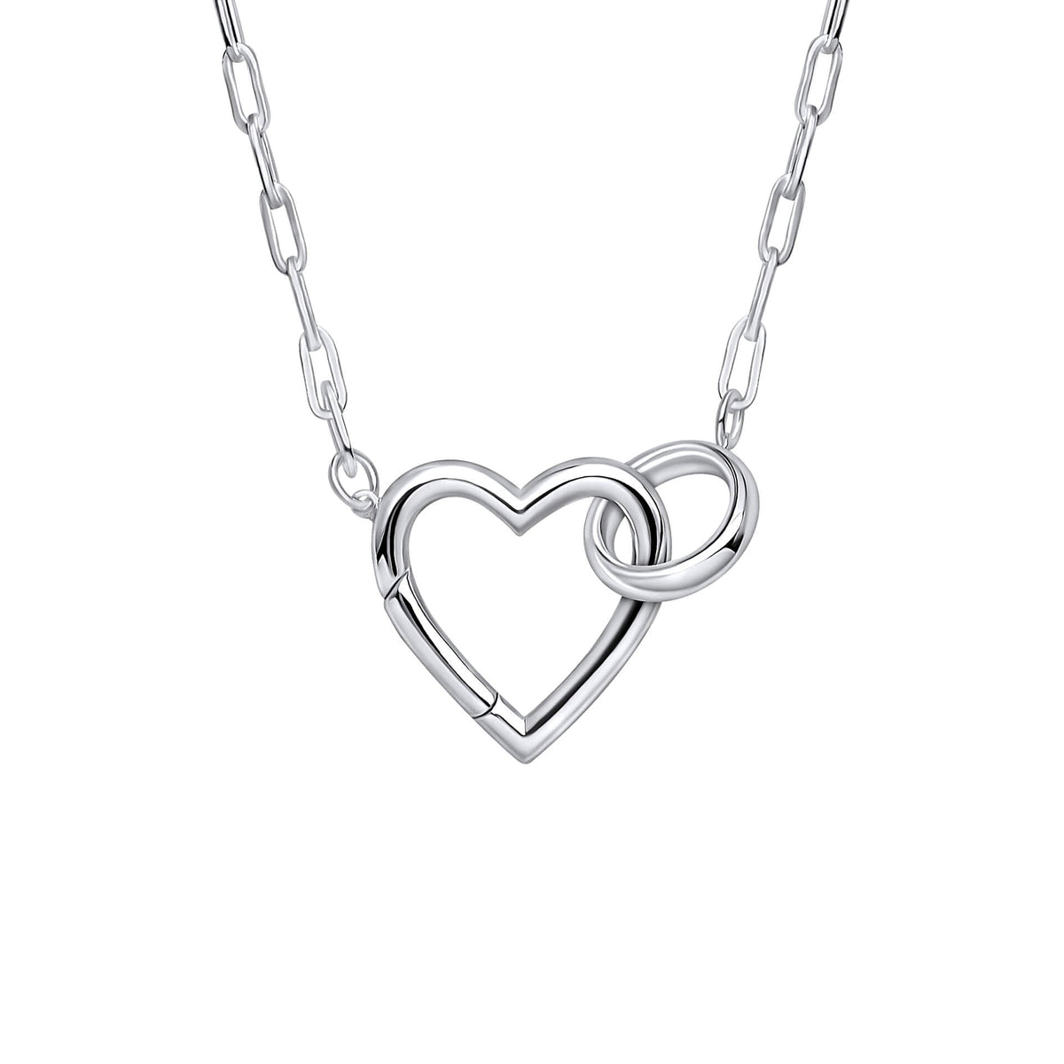 Beginnings Heart Connection Chain Necklace