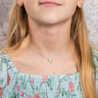 Laura Ashley Fashion Children’s Ribbon Bow Necklace